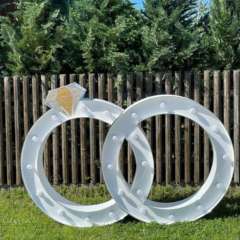 Leuchtende XXL Ringe Veranstaltung mieten in Erding – das Besondere – 4