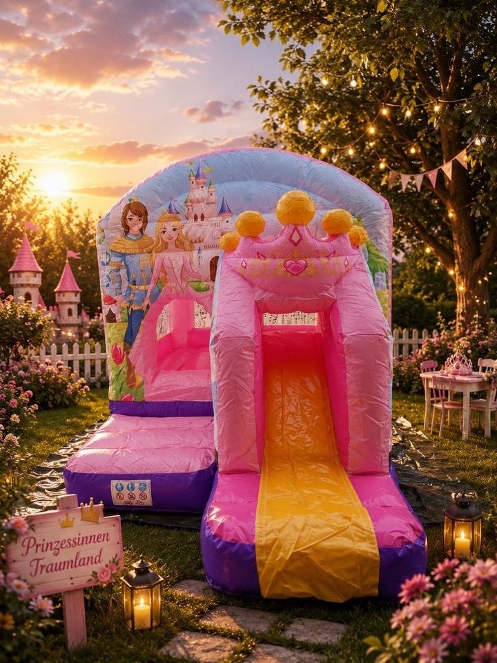 Hüpfburg kleine Prinzessin zum mieten in Erding