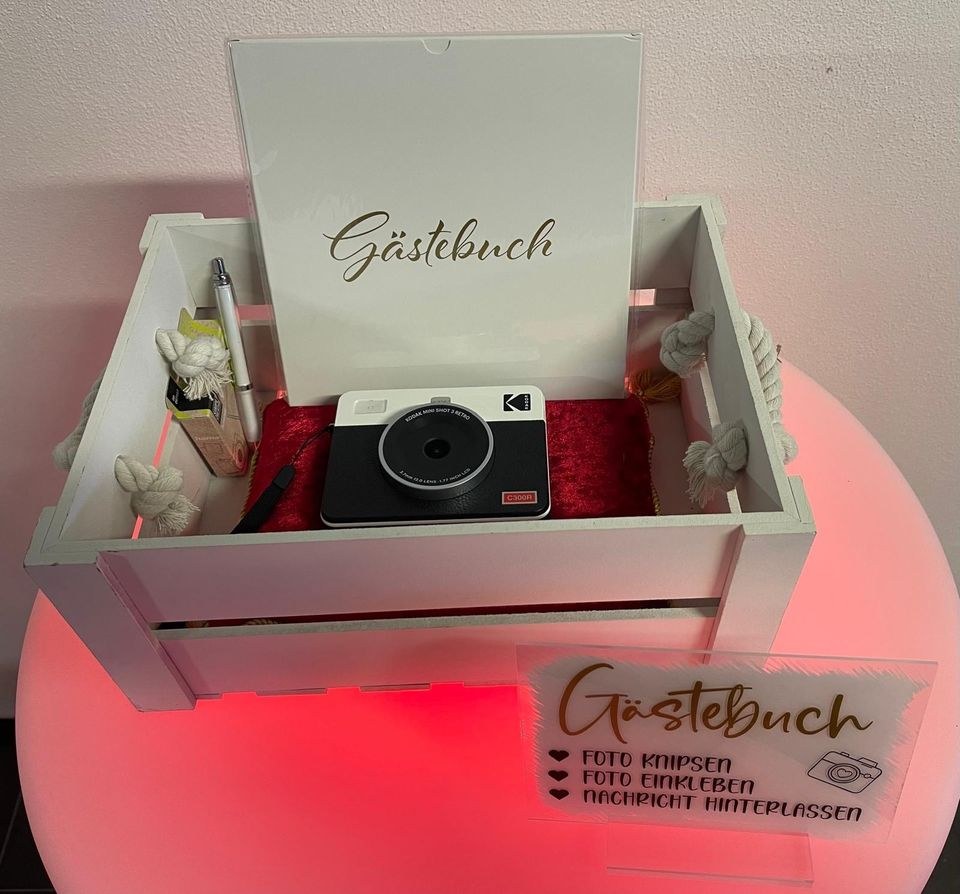 Fotogästebuch mieten in Erding – Sound, der ankommt