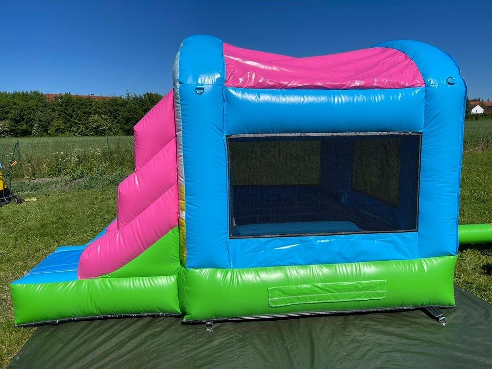 Hüpfburg kleines Einhorn Kinderparty mieten in Erding – 4