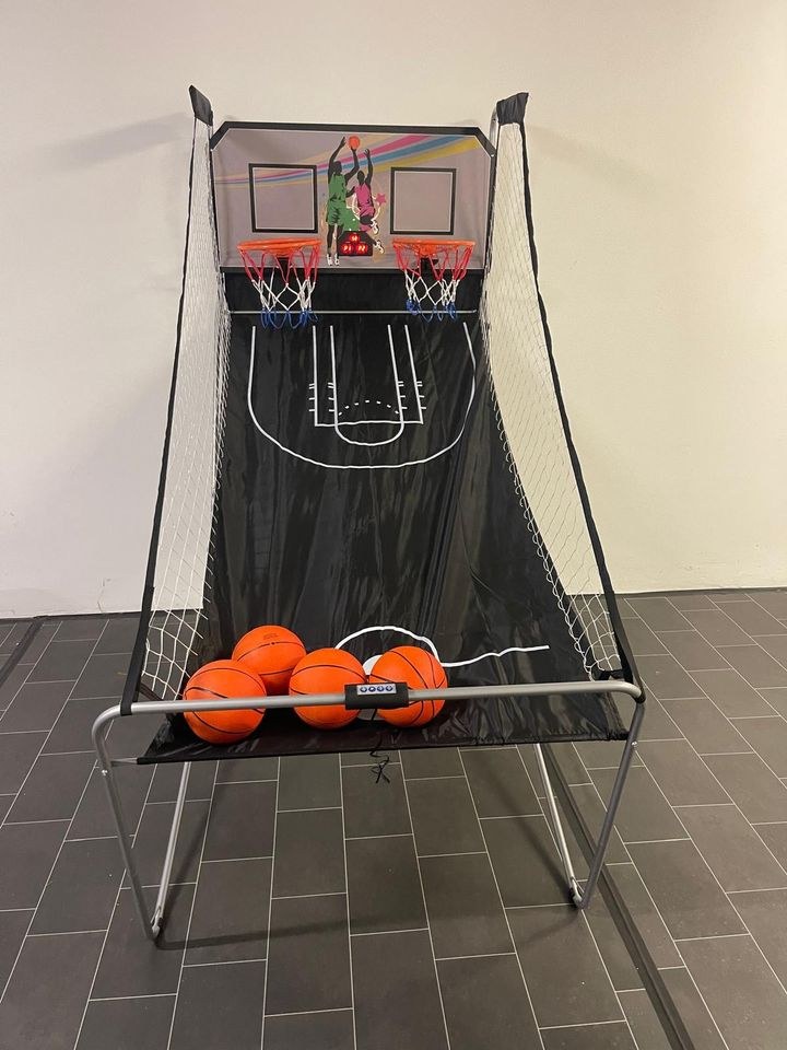 Doppelspiel Basketball fürs Gartenfest mieten in Erding