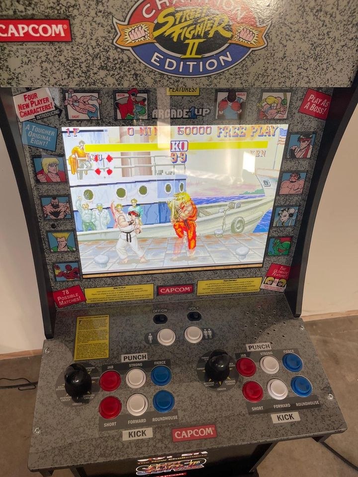 Arcadeautomat PAC MAN STREET FIGHTER mieten in Erding – Spiel & Spaß – 4