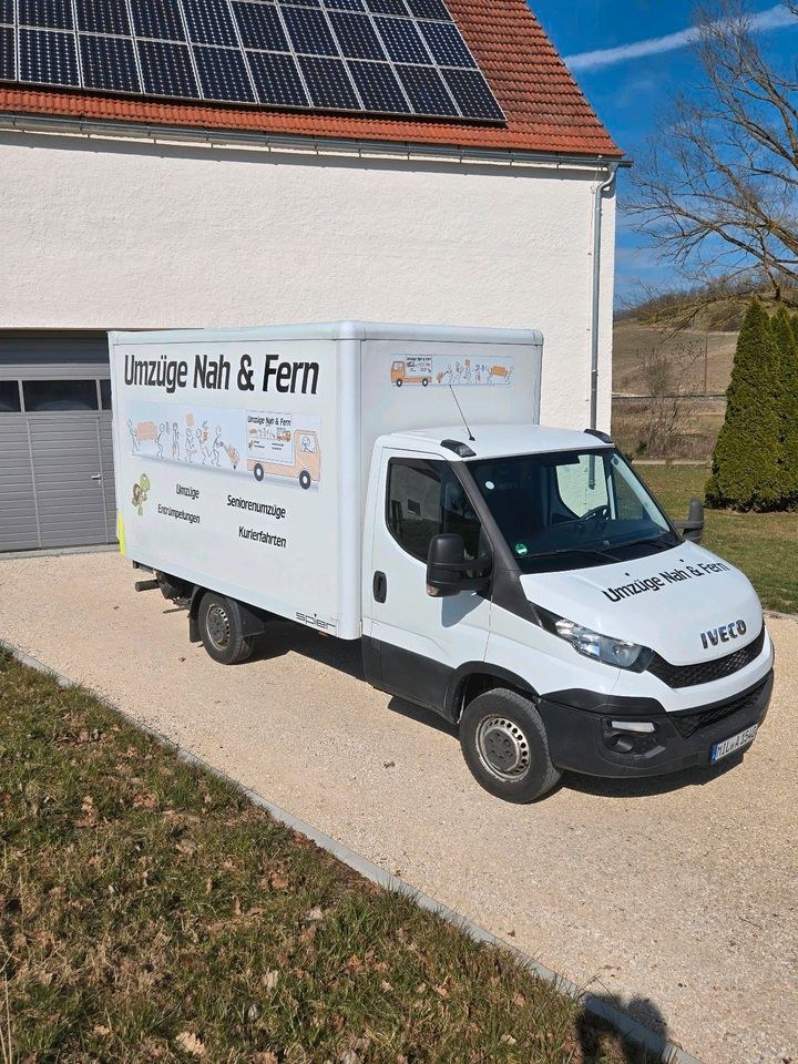 N TRANSPORTER KOFFERAUFBAU HEBEBÜHNE mieten in Ehingen Mittelfr – 3