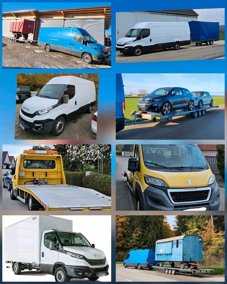 N TRANSPORTER AHK BUS KOFFERAUFBAU HEBEBÜHNE mieten