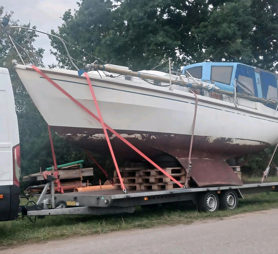 XXL PLANENANHÄNGER 8,10 m x 2,50 N mieten in Ehingen Mittelfr – 4