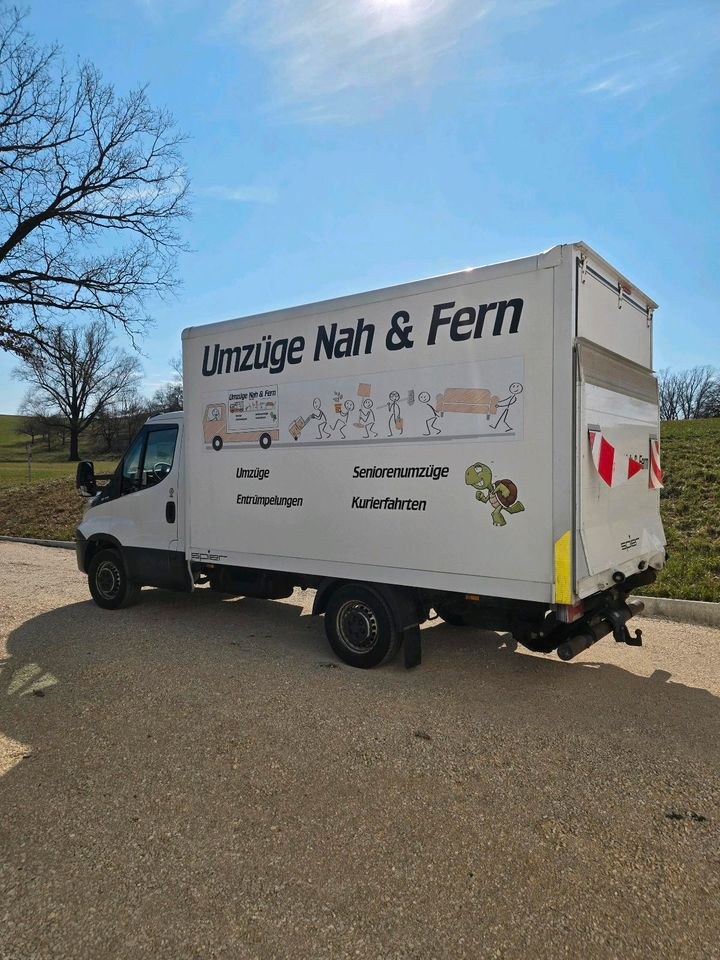 TRANSPORTER IVECO DAILY N auch ANHÄNGER mieten in Ehingen Mittelfr – 4