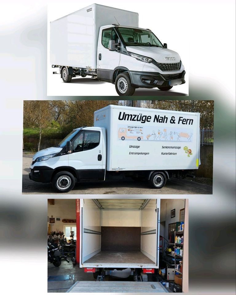 N TRANSPORTER IVECO DAILY AHK Auch ANHÄNGER mieten in Ehingen Mittelfr – 3