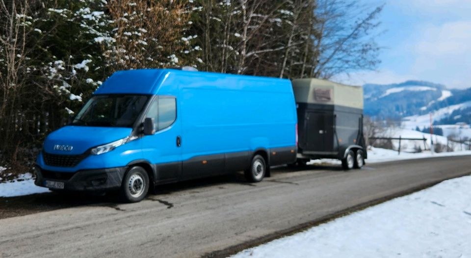 N IVECO DAILY LANG AHK diverse PKW ANHÄNGER mieten in Ehingen Mittelfr – 2