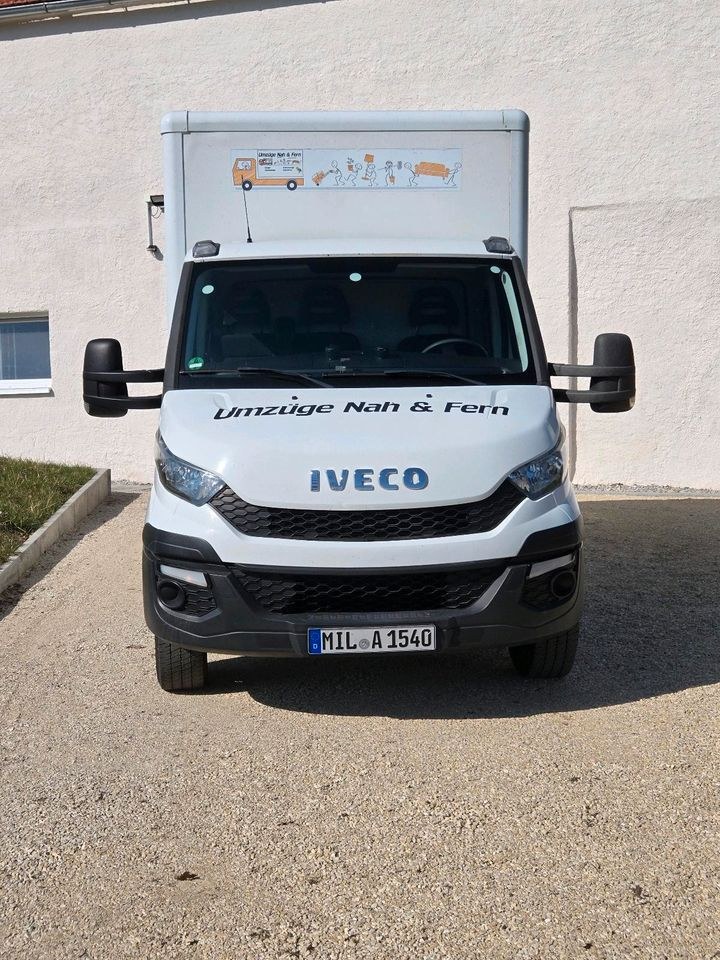 N TRANSPORTER KOFFERAUFBAU HEBEBÜHNE mieten in Ehingen Mittelfr – 4