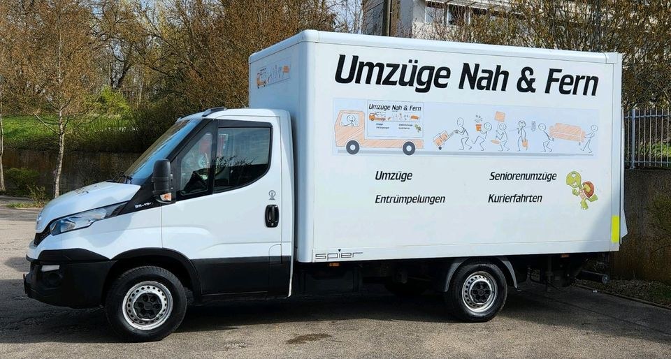 N IVECO DAILY KOFFERAUFBAU HYDRAULISCHER mieten in Ehingen Mittelfr – 2
