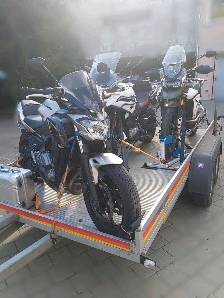 N ALU AUTOTRANSPORTANHÄNGER 505 KG Leergewicht mieten – 4