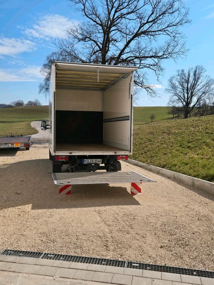 N IVECO DAILY KOFFERAUFBAU HYDRAULISCHER mieten in Ehingen Mittelfr – 3