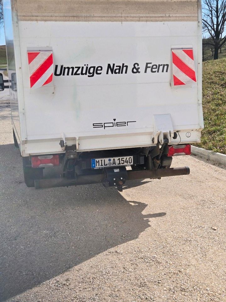 N IVECO DAILY KOFFERAUFBAU HYDRAULISCHER mieten in Ehingen Mittelfr – 4