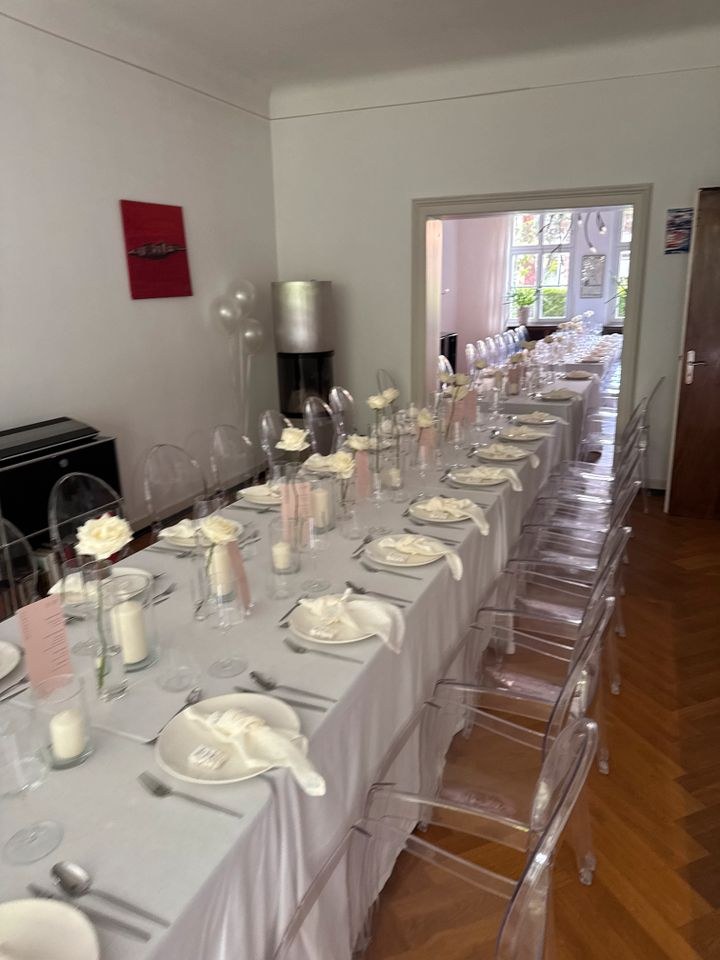 Stühle Tische Deko Hochzeiten Feiern mieten bei Fantastisch – 2