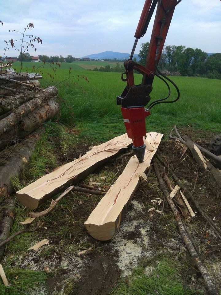 Kegelspalter Holzspalter mieten bei Hausmeisterservice Fisch