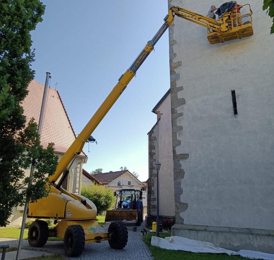Teleskoparbeitsbühne 22m Hebebühne Haulotte mieten in Thyrnau – 2