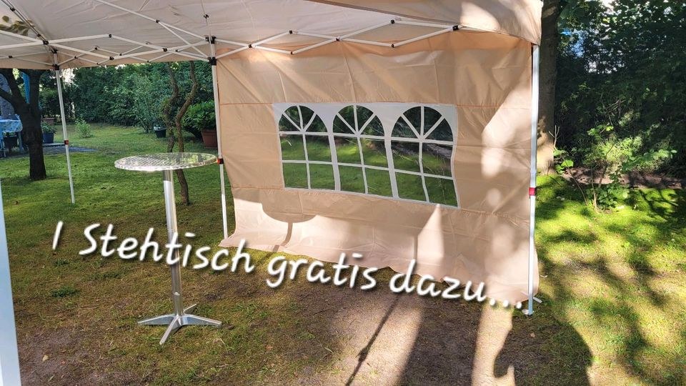 3x6 Zeltverleih Pavillon Zelt mitUV Schutz 3 mieten in Reinickendorf – 3