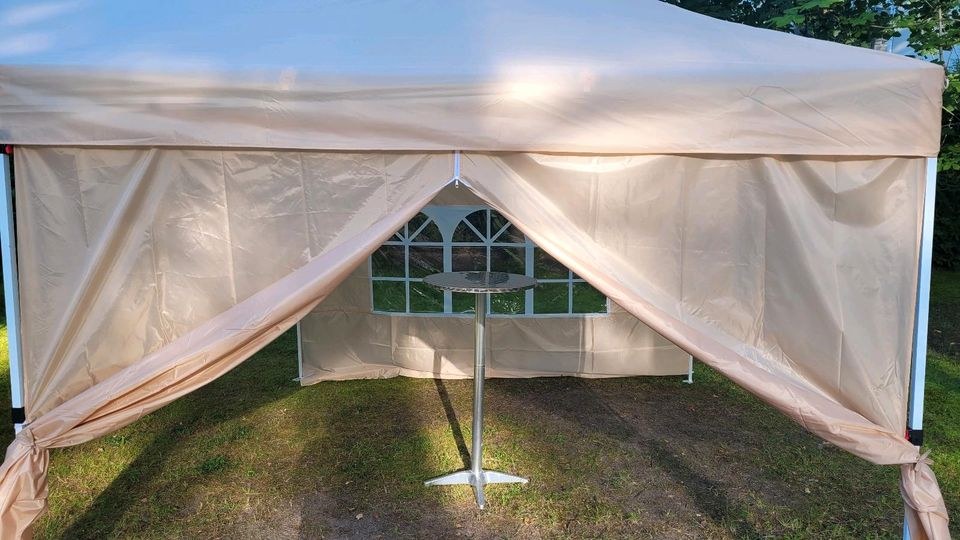 3x6 Zeltverleih Pavillon Zelt mitUV Schutz 3 mieten in Reinickendorf