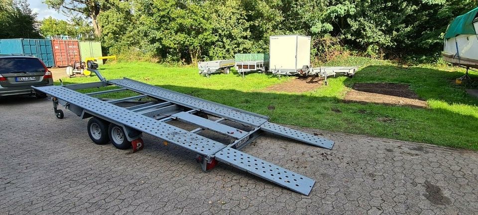 Autotransportanhänger PONGRATZ 2,6t mieten bei G&R Service – 2