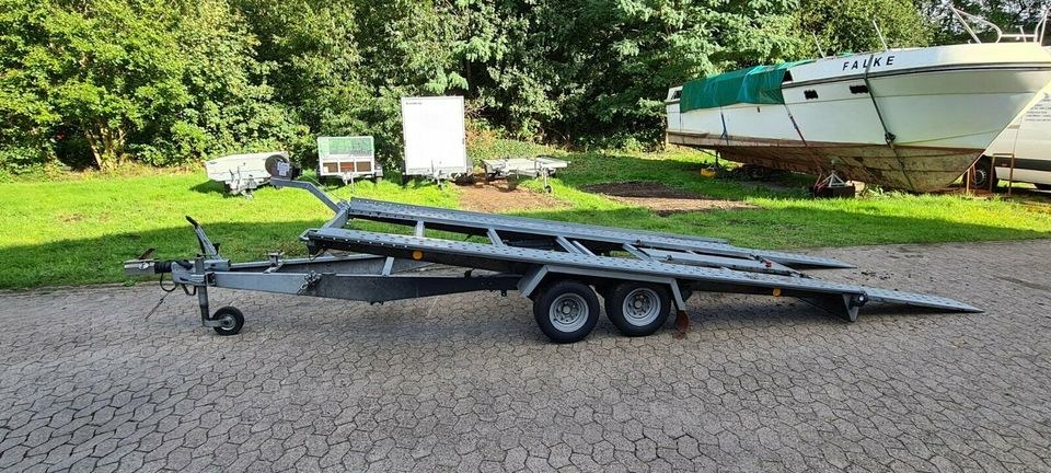 Autotransportanhänger PONGRATZ 2,6t mieten bei G&R Service – 3