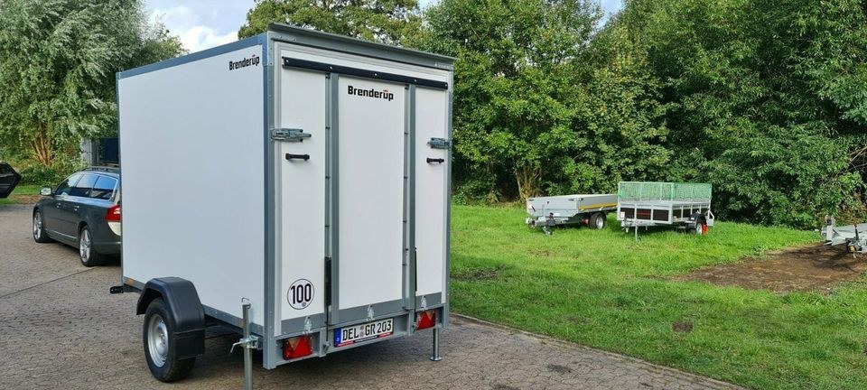 Kofferanhänger 1,3t mieten in Stuhr – für Umzug, Garten & Transport – 2