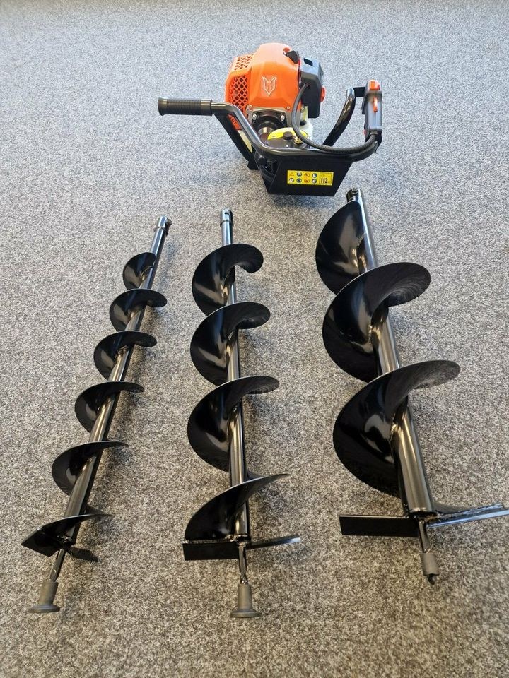 Benzin Erdbohrer 100,150,200mm Bohrer mieten bei G&R Service – 4