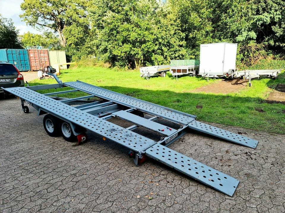 Autotransportanhänger PONGRATZ 2,6t mieten bei G&R Service