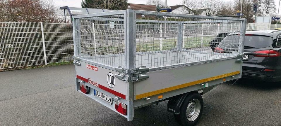 Kippanhänger Laubgitter 1,8t mieten in Stuhr – für Erde & Schutt – 3