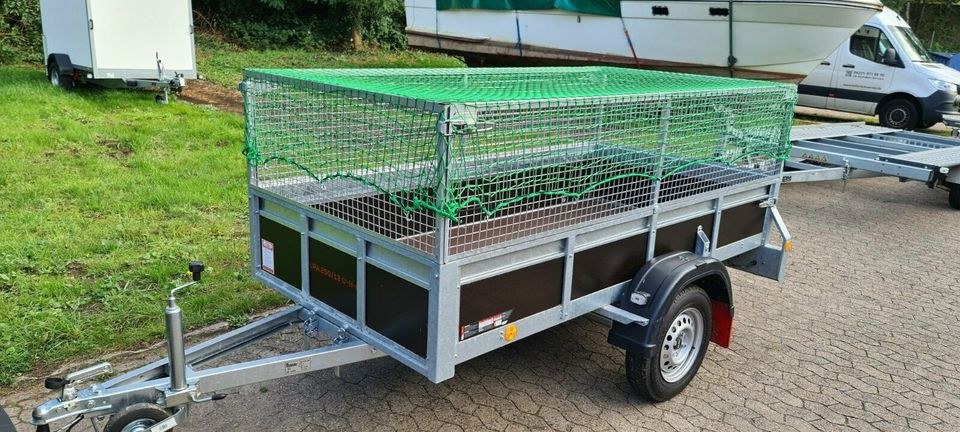 Kippanhänger 750kg mieten bei G&R Service – für Erde & Schutt