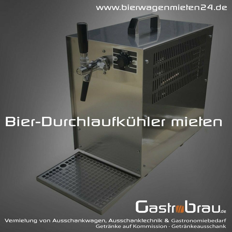 Bierkühler Durchlaufkühler Bier ausschenken mieten bei GastroBrau – 2