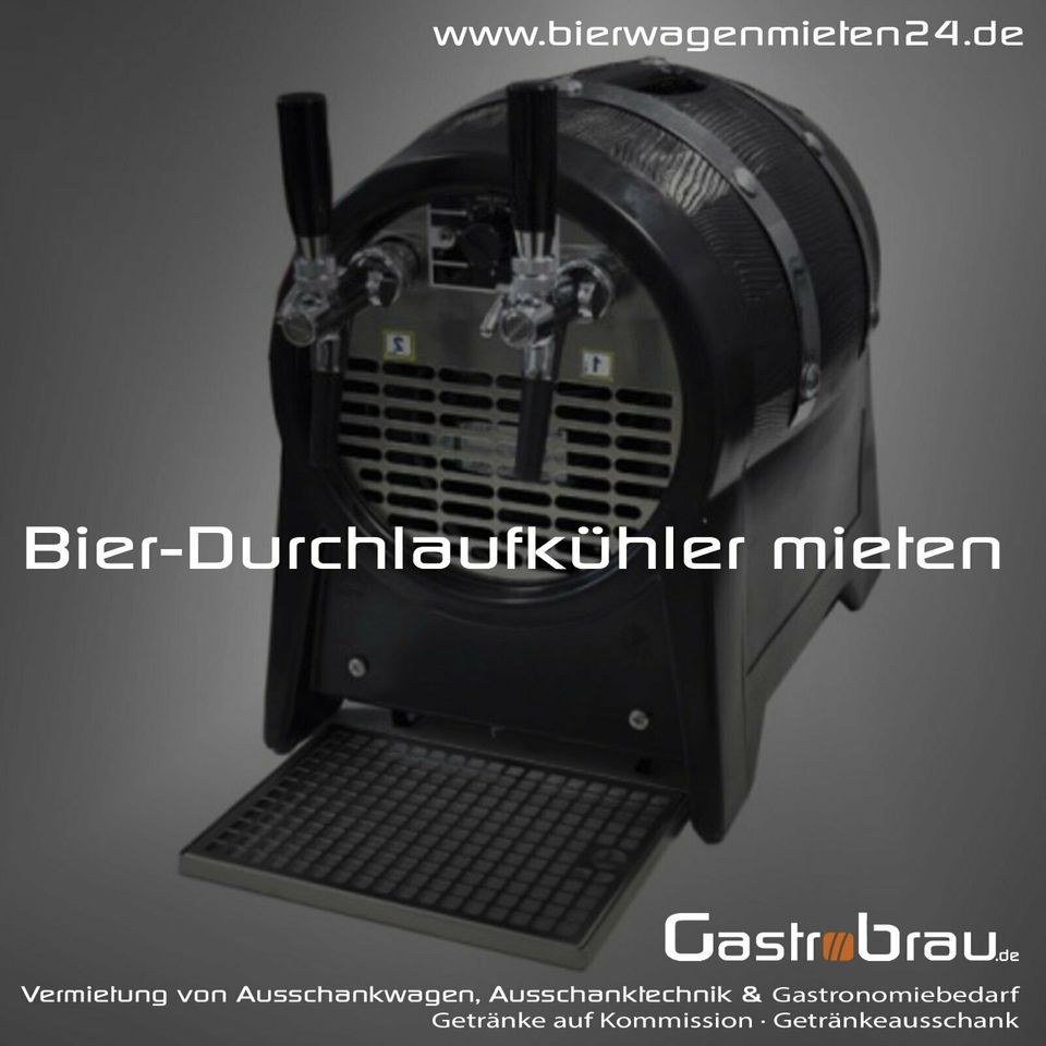 Bierkühler Durchlaufkühler Bier ausschenken mieten bei GastroBrau – 3