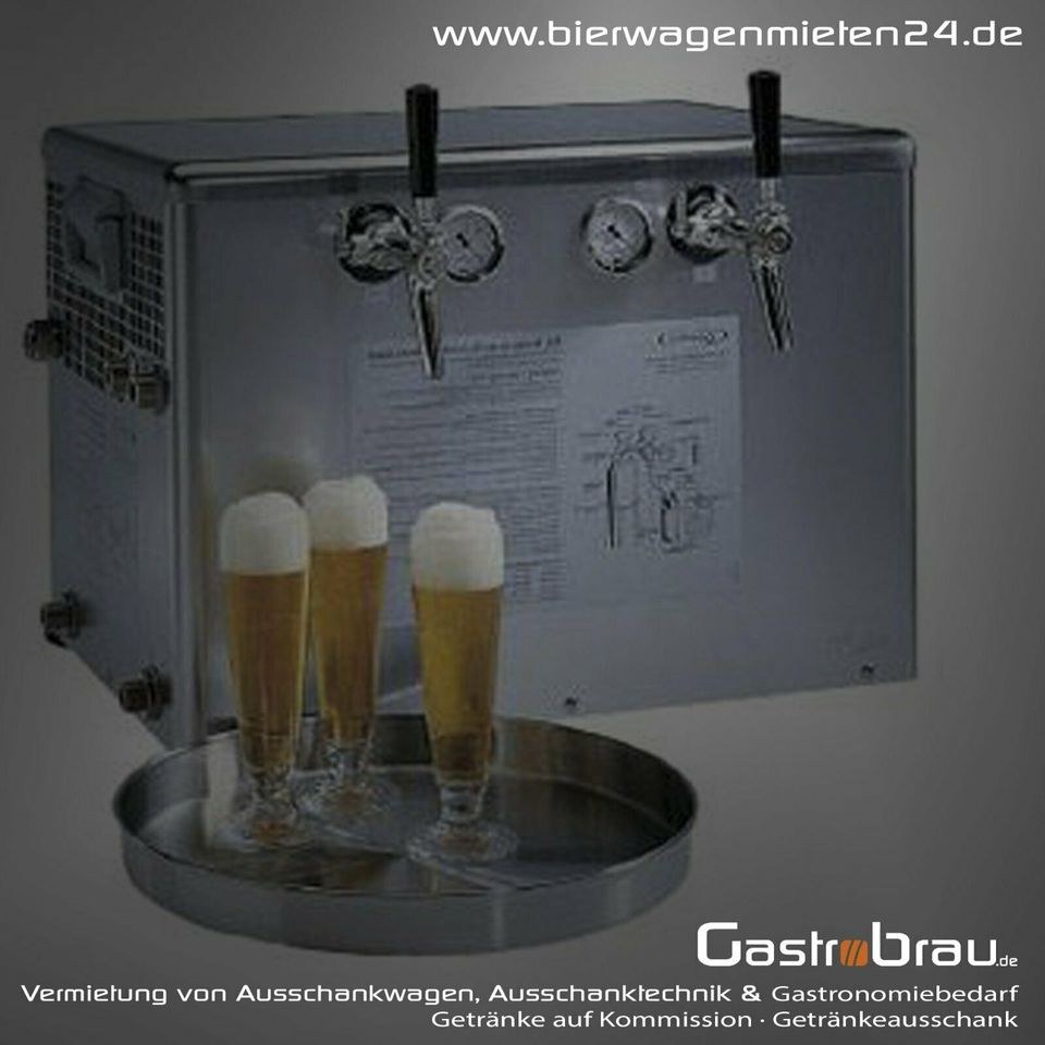 Bierkühler Durchlaufkühler Bier ausschenken mieten bei GastroBrau – 4