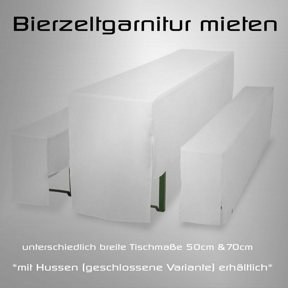 Bierzeltgarnituren Bierbänke Bierzelttische mieten bei GastroBrau – 3