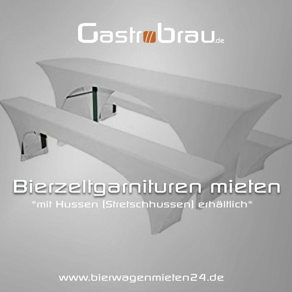**Bierzeltgarnituren Bierbänke Biertische mieten bei GastroBrau – 3