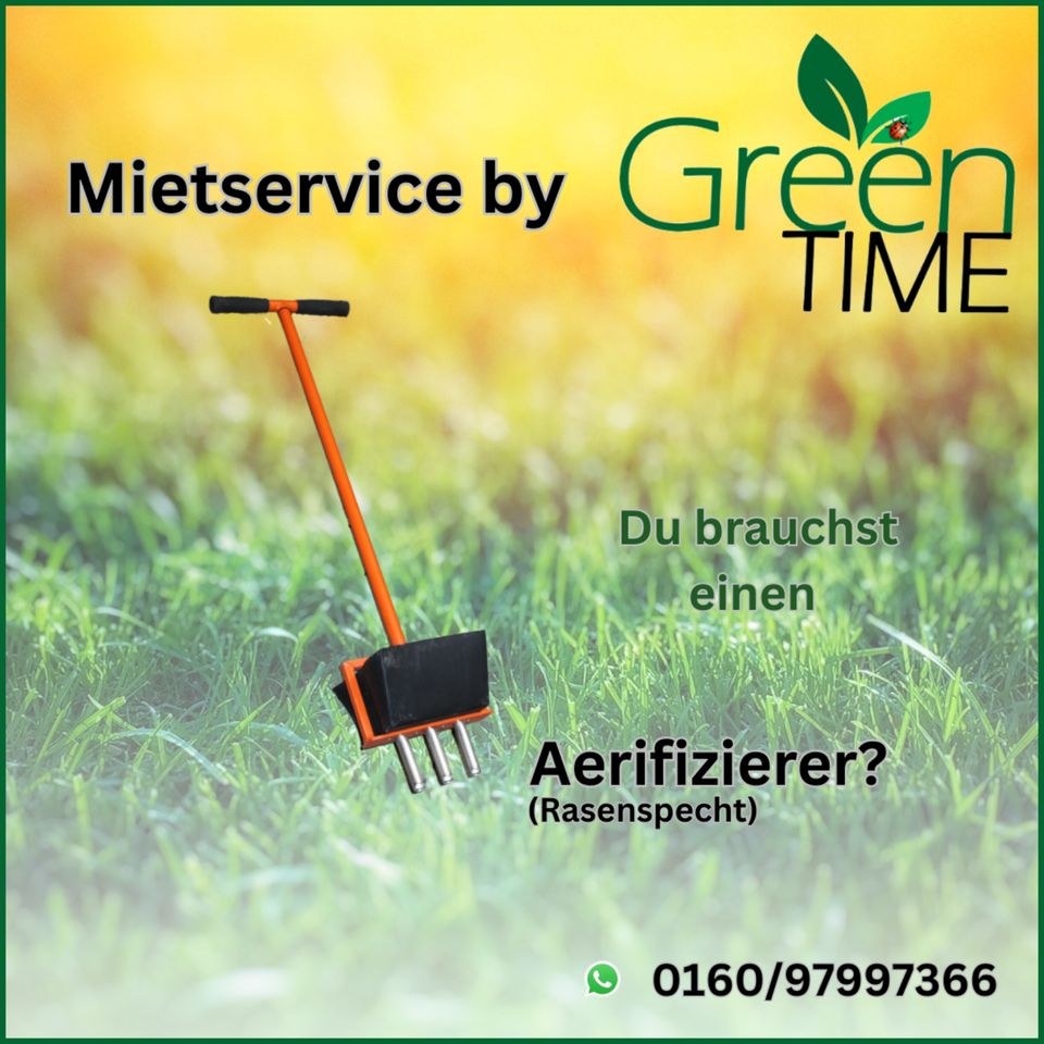 Rasenspecht Aerifizierer Rasenlüfter mieten in Wyhl