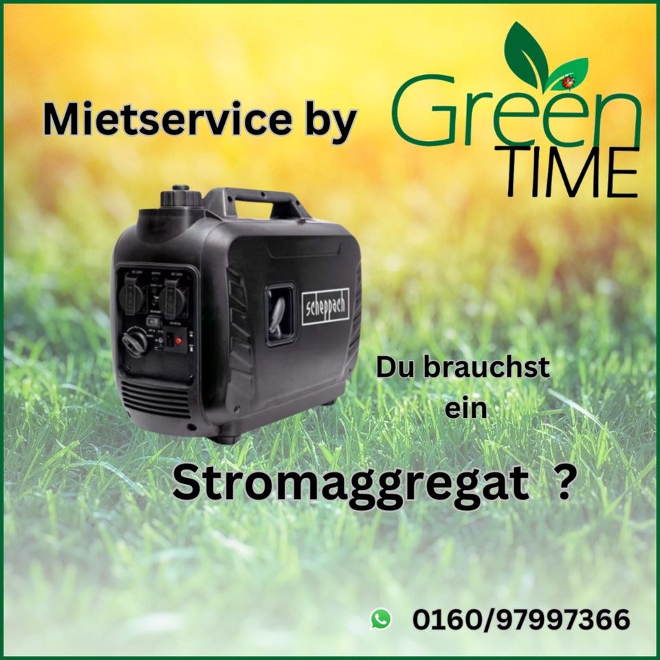 Aggregat Inverter Stromerzeuger 2000 W mieten in Wyhl