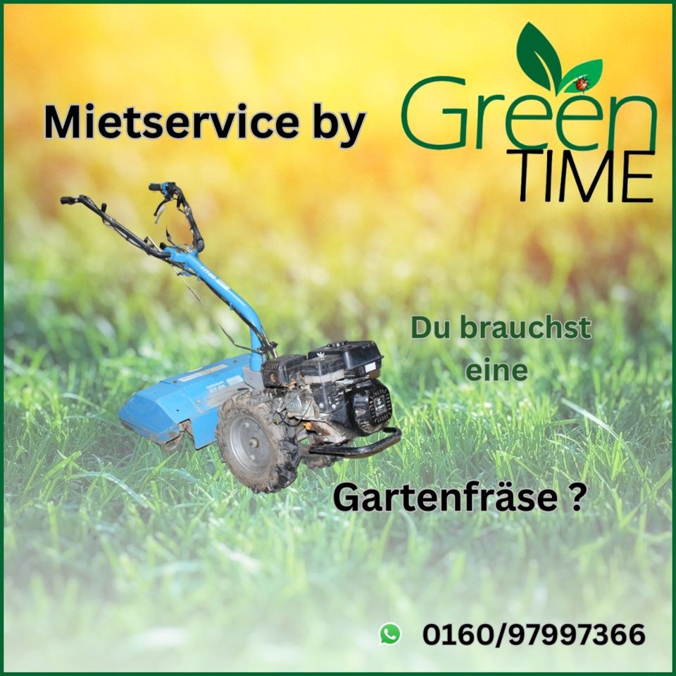 Gartenfräse Bodenfräse Fräse mieten in Wyhl