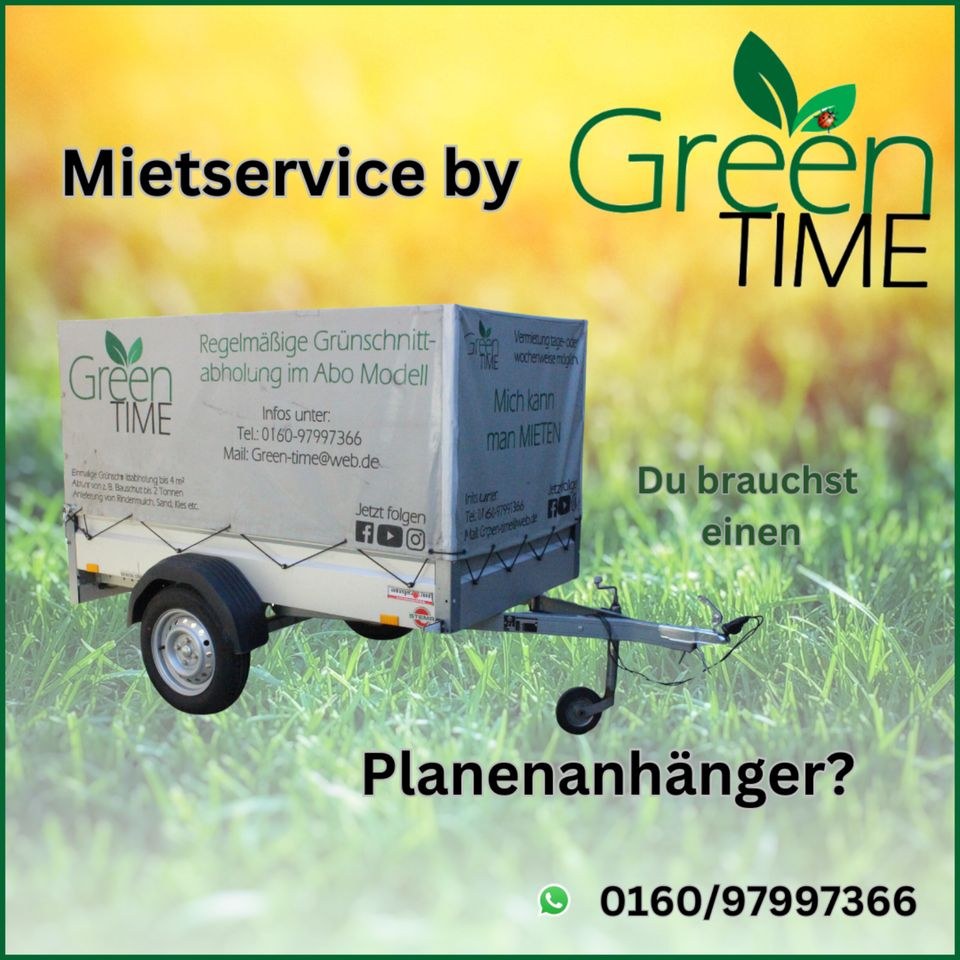KFZ Anhänger Plane mieten in Wyhl – für Umzug, Garten & Transport