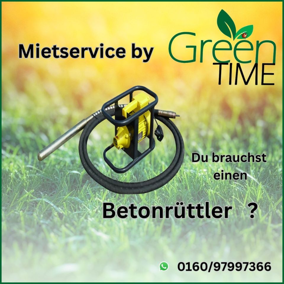 Betonrüttler Rüttelflasche mieten in Wyhl – für Fundament & Mauer