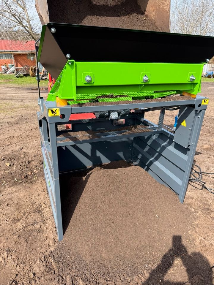 Siebanlage Sand Mutterboden sieben mieten in Ladelund – 2