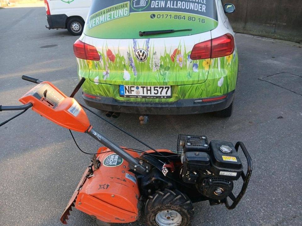 umkehrfräse Gartenfräse mieten in Ladelund – für Beet & Rasenneuanlage