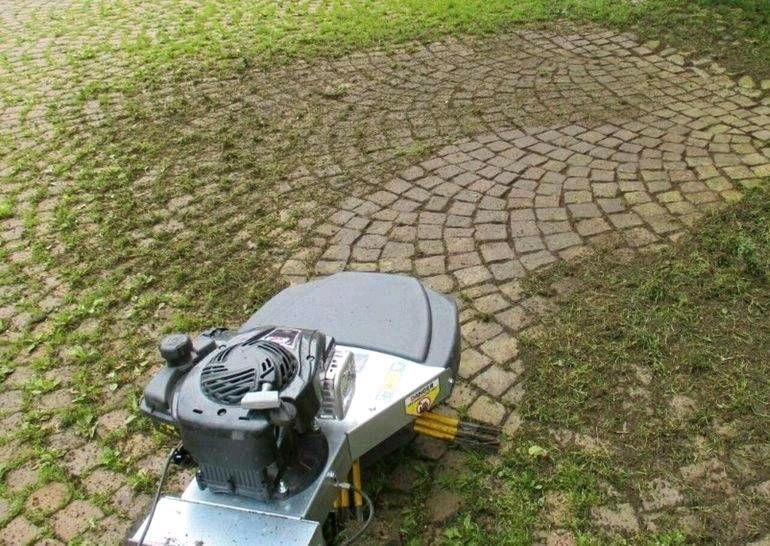 Wildkrautbürste Unkrautbeseitigung ohne Chemie mieten in Ladelund