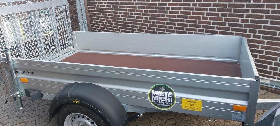 Anhänger Auffahrrampe Überfahrten vorne mieten in Ladelund – 2