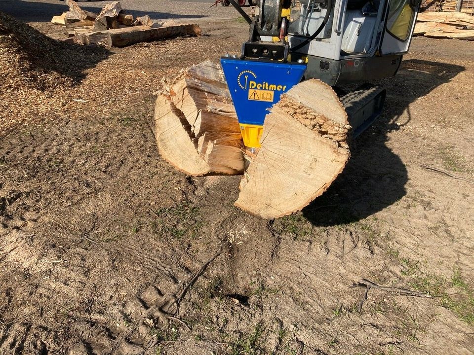 Kegelspalter Holzspalter Minibagger MS 01 mieten in Wrestedt