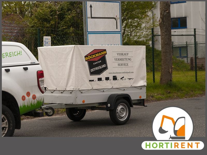 0,75t Anhänger Plane mieten bei Mietpark HortiRent