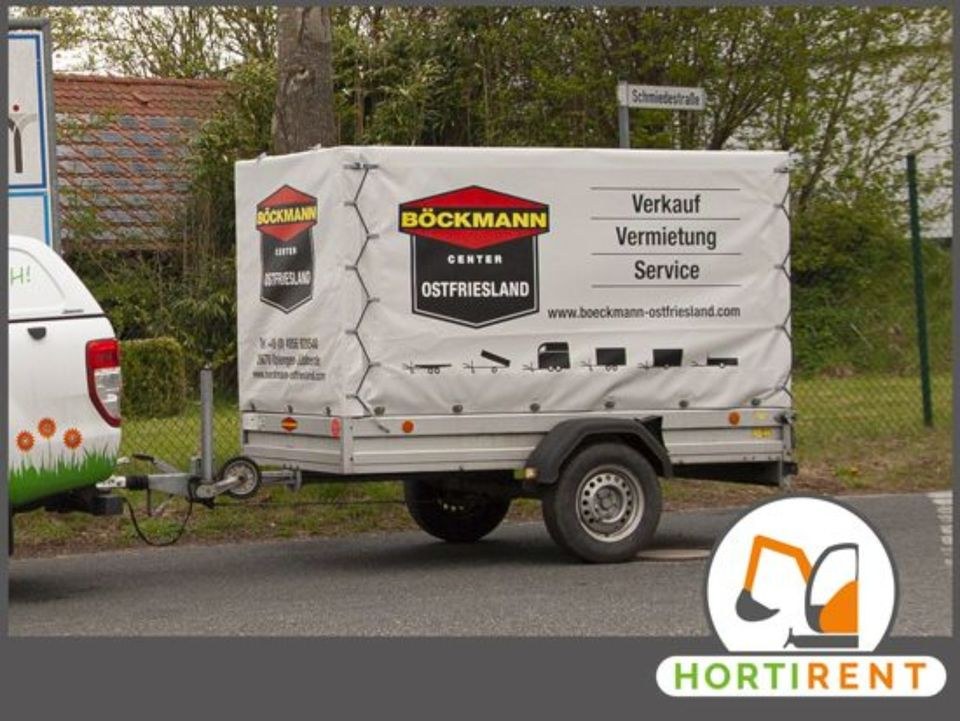 1,35t Anhänger Plane mieten bei Mietpark HortiRent