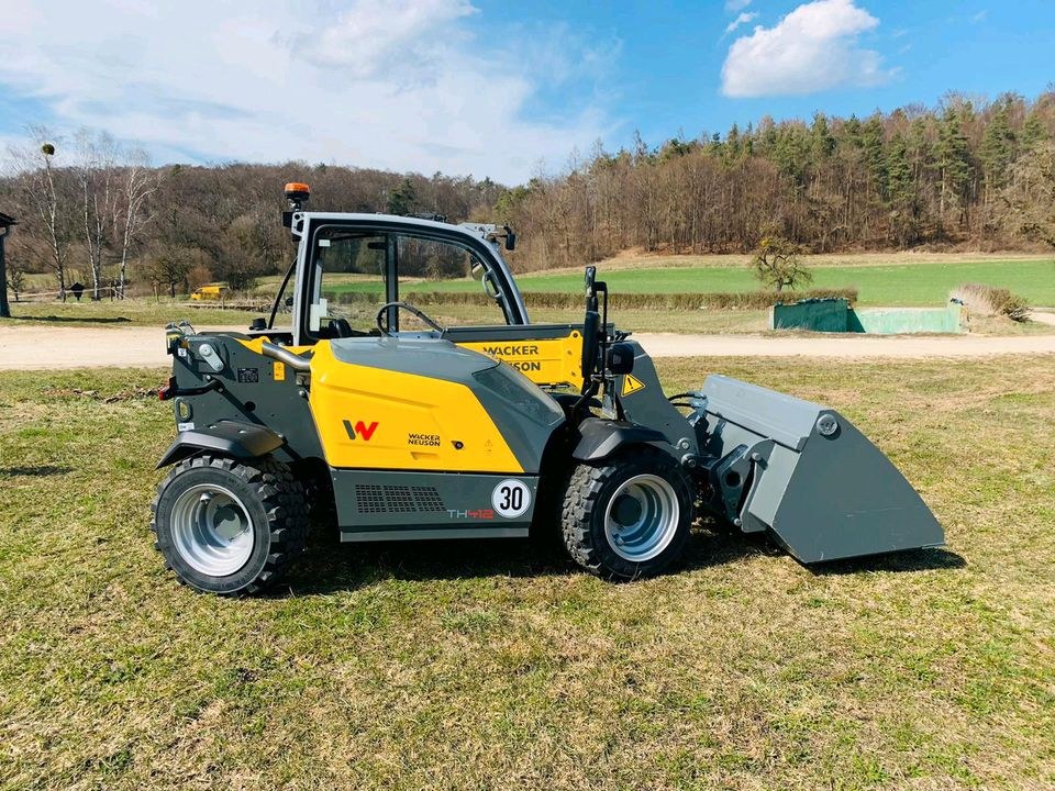 Wacker Neuson TH 412 Teleskoplader Radlader mieten in Aach
