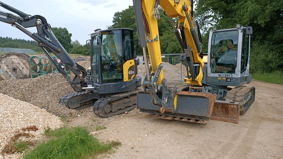 Bagger Mobilbagger Radlader Dumper Baumaschinen mieten in Aach – 3