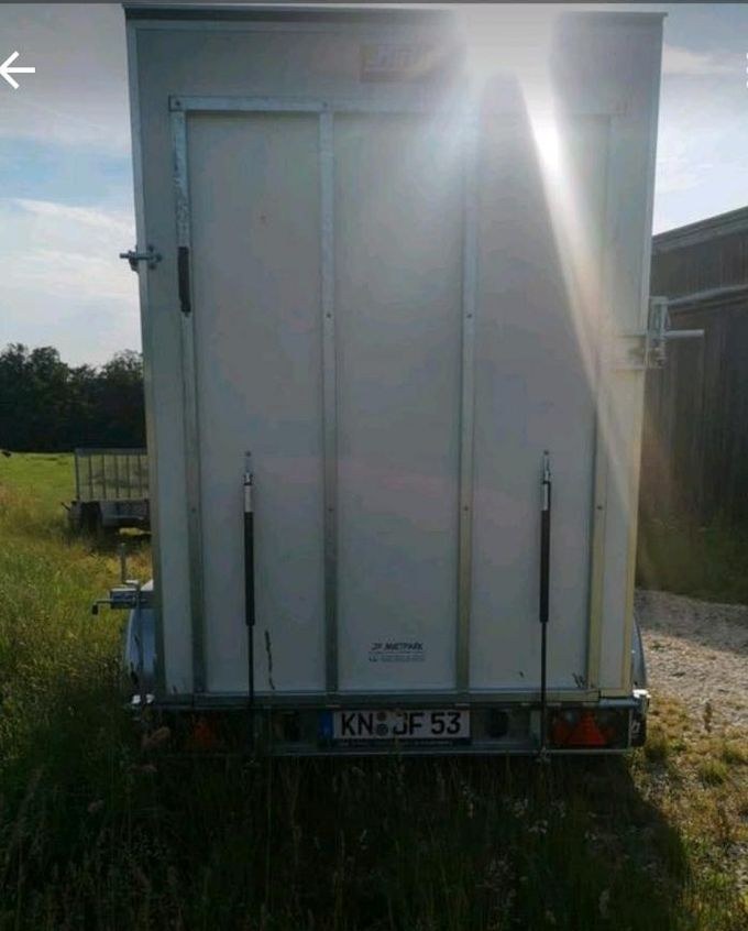 Kofferanhänger geschlossener Anhänger mieten in Aach – 3