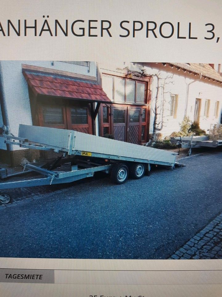 Kühlanhänger Autotransportanhänger mieten in Aach – für Fest & Markt